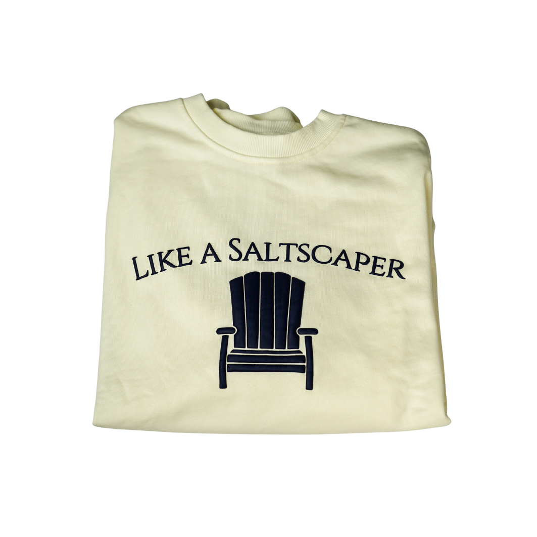 Like A Saltscaper - French Terry Crewneck