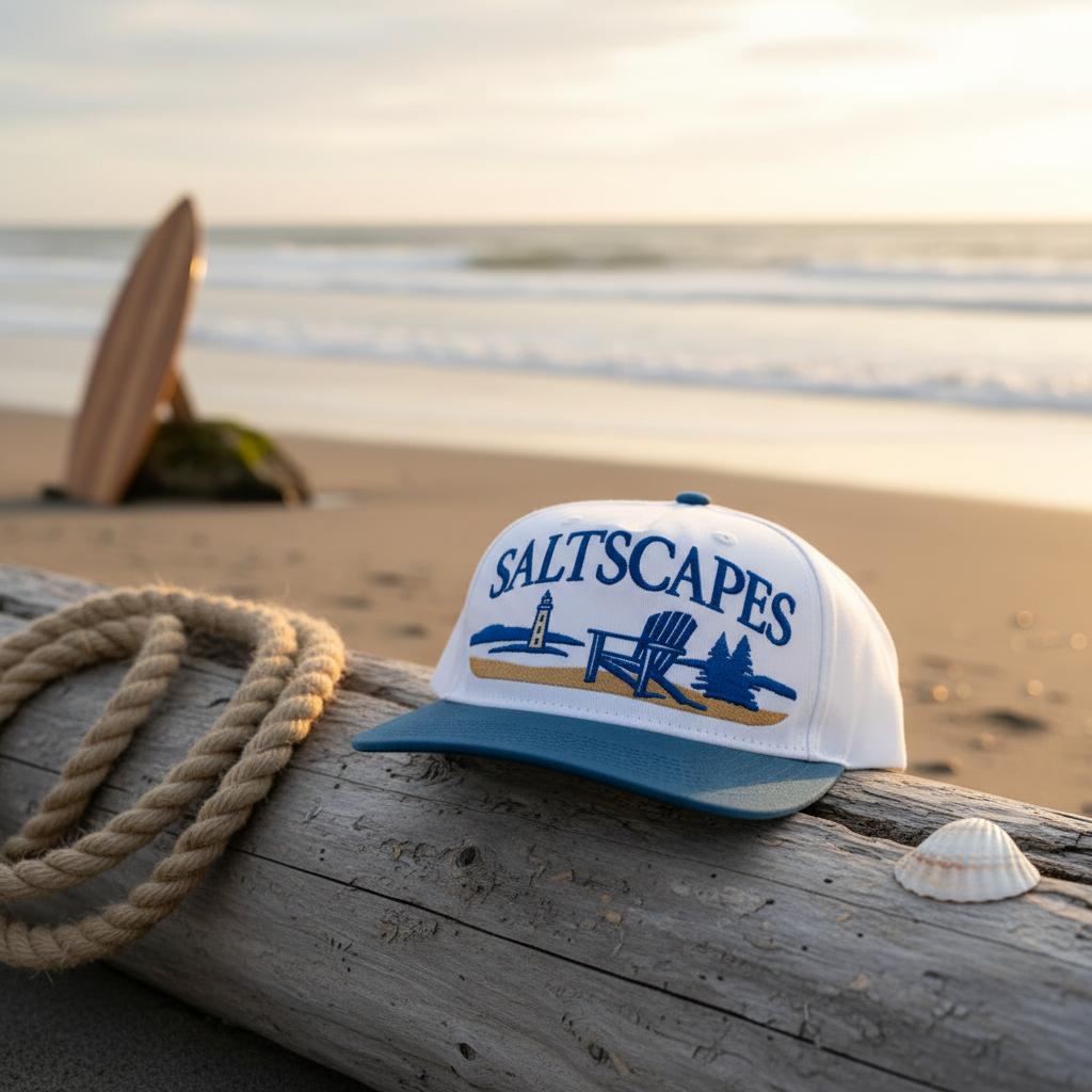 Saltscapes Snapback in coastal setting